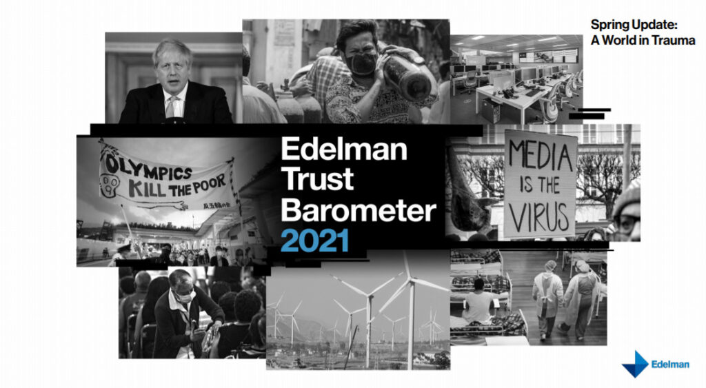 Specjalne wydanie badania zaufania Edelman Trust Barometer 2021– Bez zaangażowania biznesu świat nie wróci do normalności