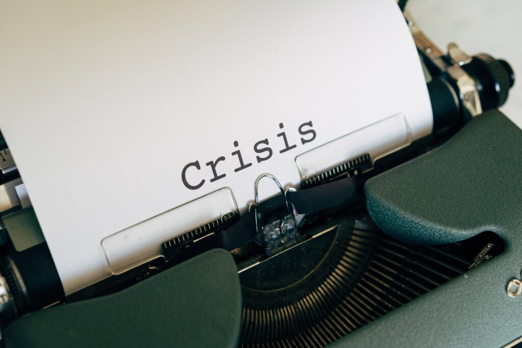 Kryzys / Źródło: Unsplash
